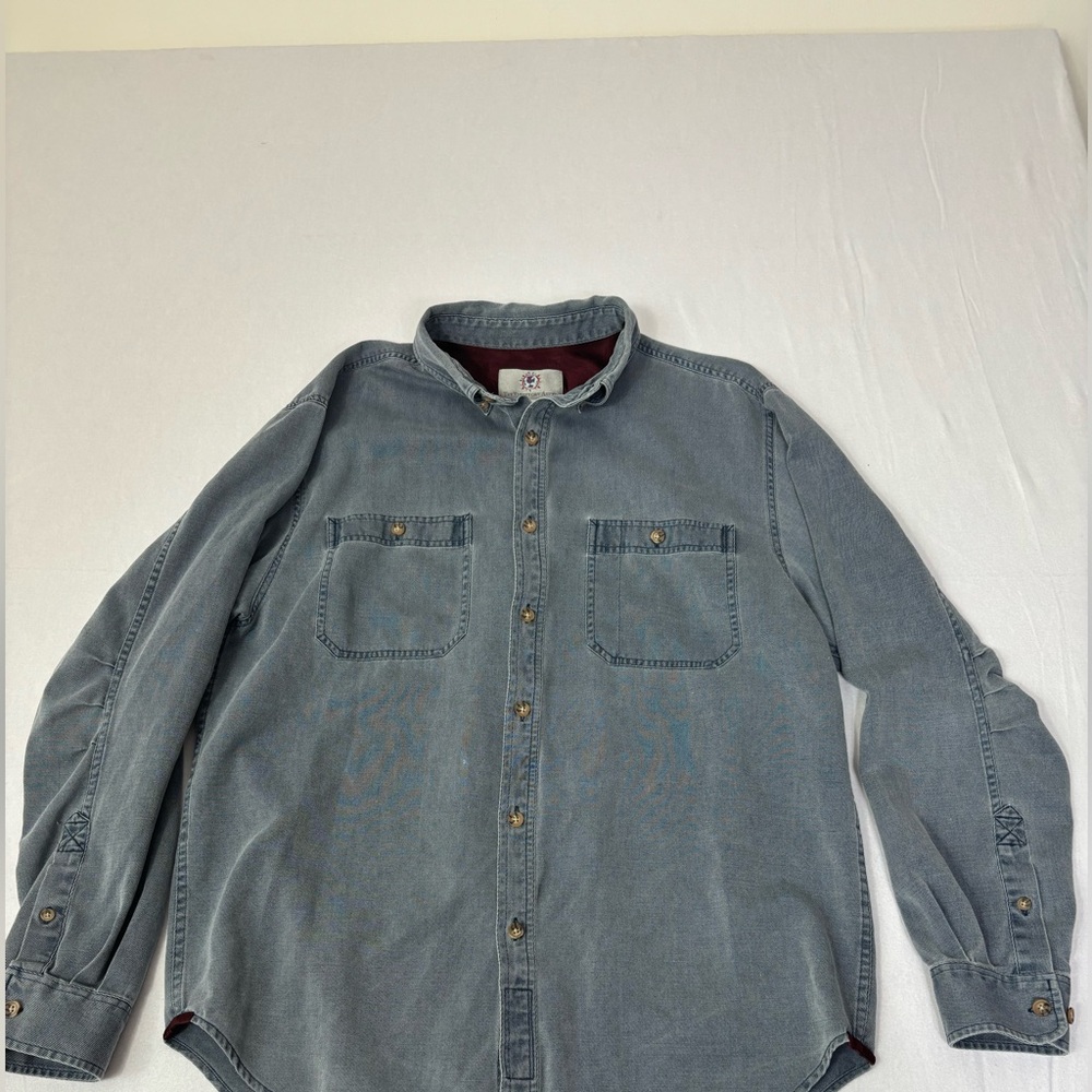 The Territory Ahead Silk Blend Shirt L